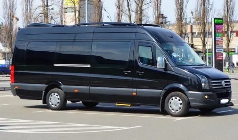 012 Мікроавтобус на весілля Mercedes Sprinter чорний