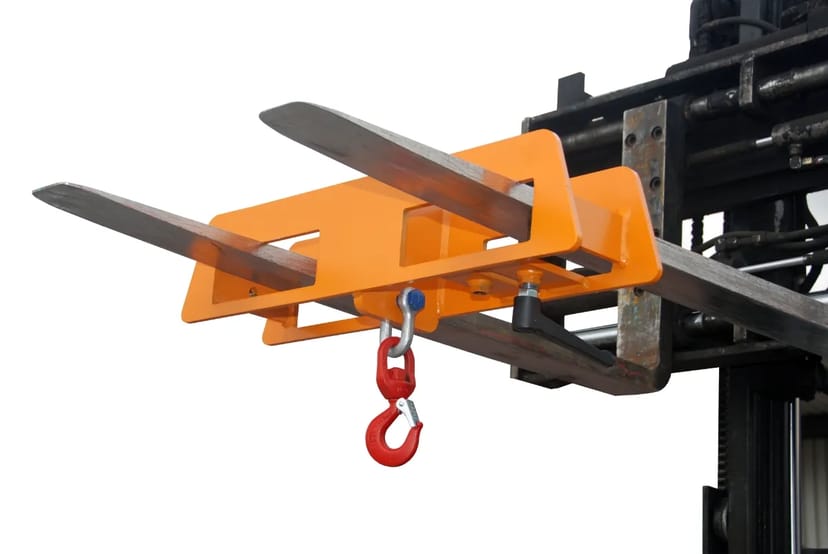 Крановий гак на вила навантажувача (JCB, Manitou, Toyota)