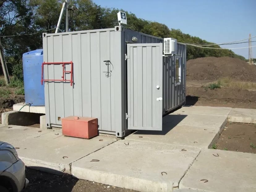 Побутівка для будівельників або під тимчасовий офіс