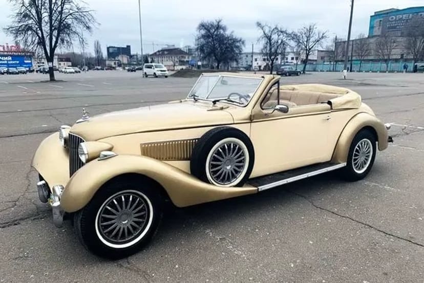 195 Ретро кабріолет на весілля зйомки Steyr