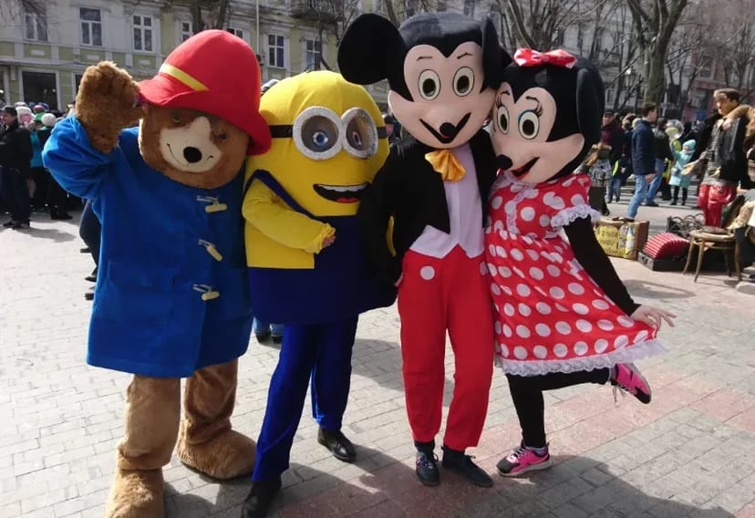 Костюми, Аніматори, Ростові ляльки, Фотозони, Піньята