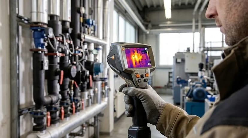 Тепловізор Testo 882 для професійної термодіагностики обладнання