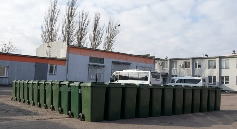 Бак 240 л для сортування та збору сміття