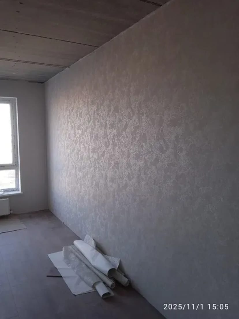 Поклейка обоев всех видов: виниловые, флизелиновые, фотообои.