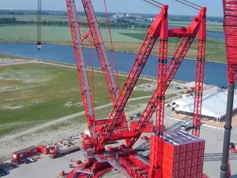 Кільцевий кран Mammoet PTC 35 DS