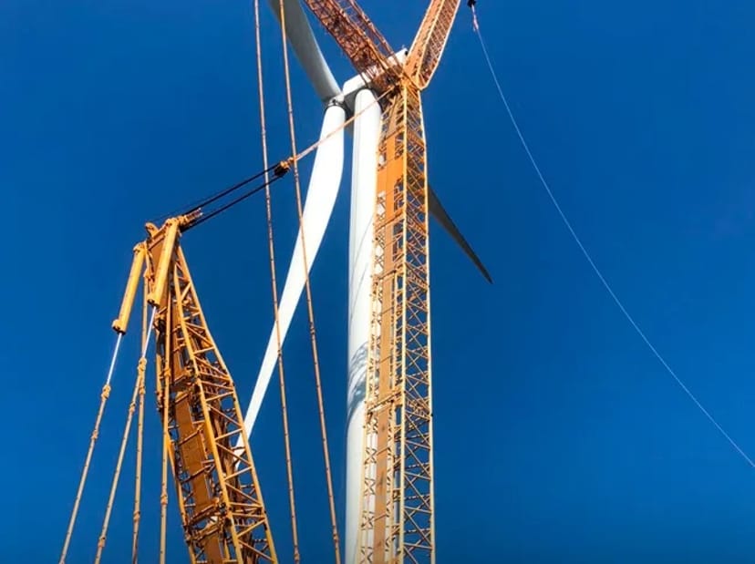 Liebherr LR 1600/2 потужний кран