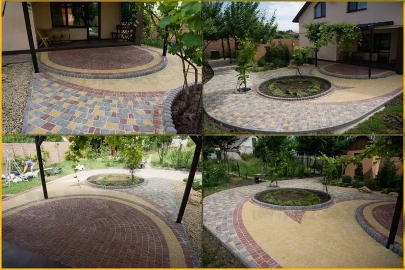 Власне виробництво та укладання тротуарної плитки.