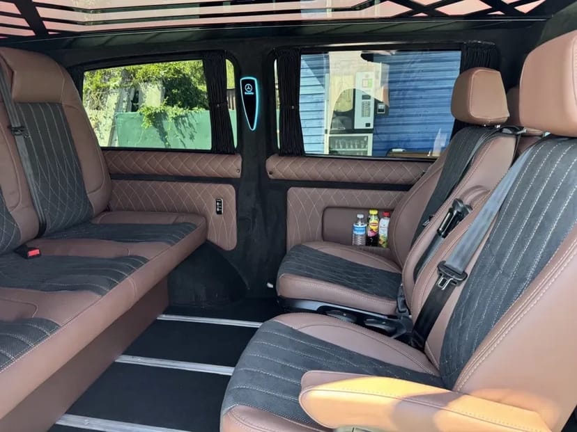 Замовлення Mercedes Vito. Шкіряний, комфортний салон