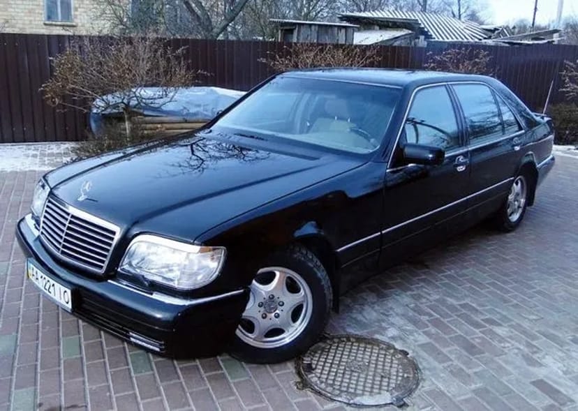 173 Mercedes W140 S600 авто на зйомки фотосесії 