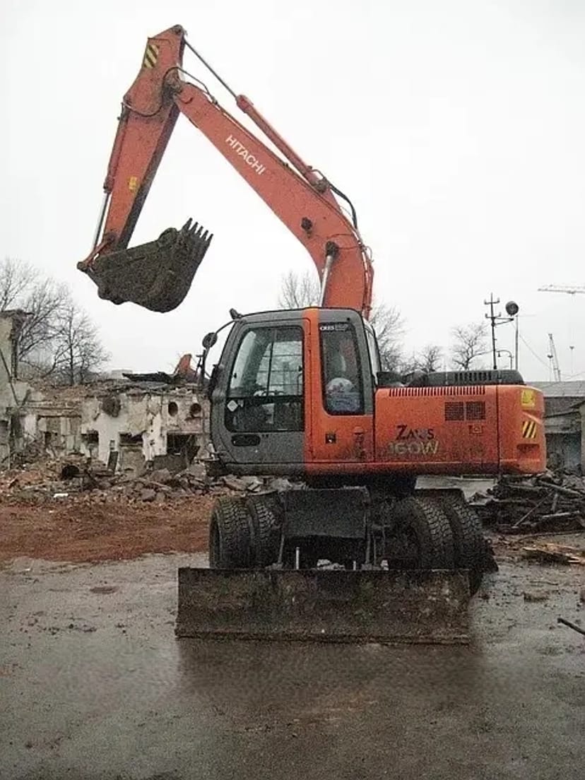 Імпортні екскаватори на колісному ходу
