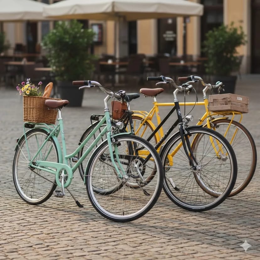 Велосипед для міських прогулянок.