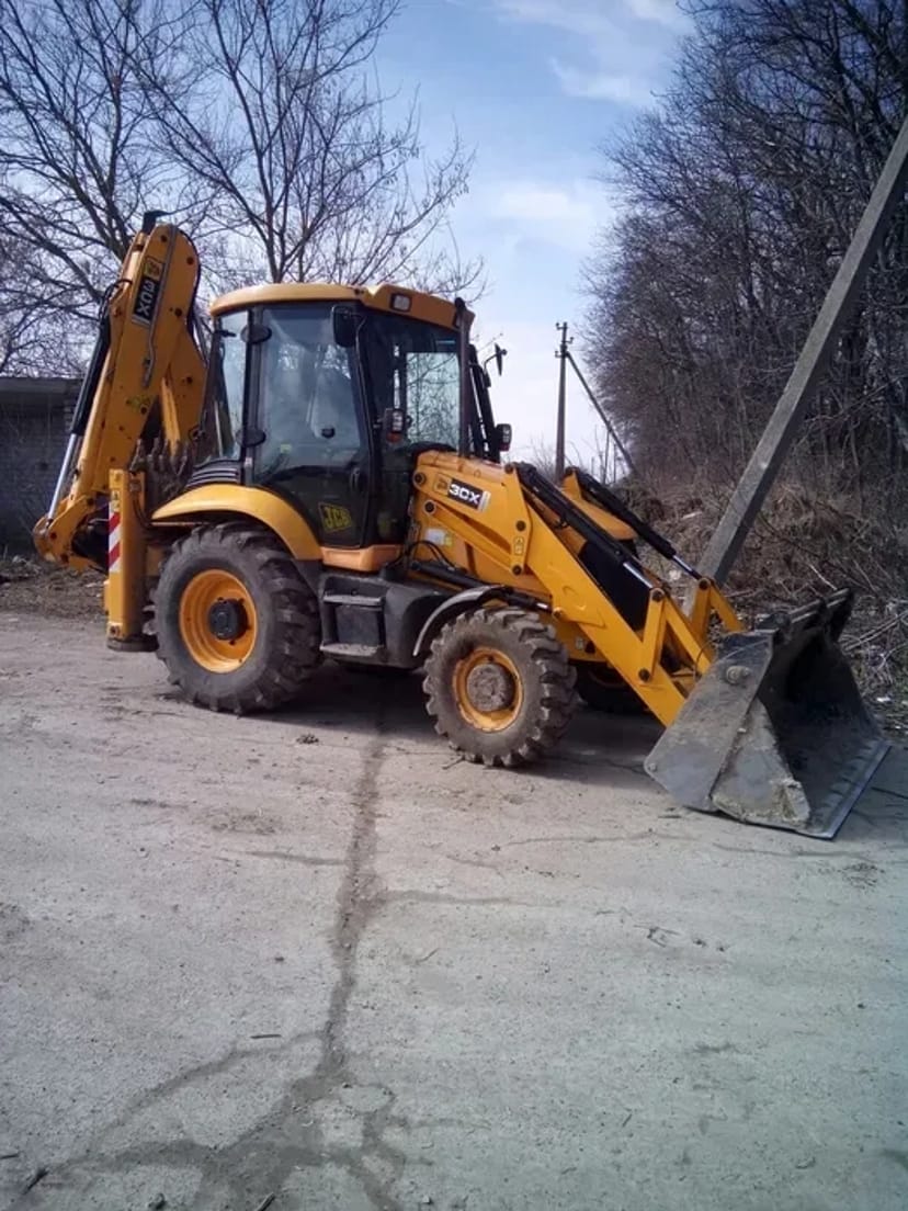 Екскаватор місто Тернопіль