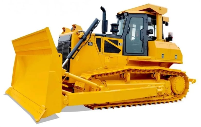 Бульдозер SHANTUI DH24 для планування ділянок.