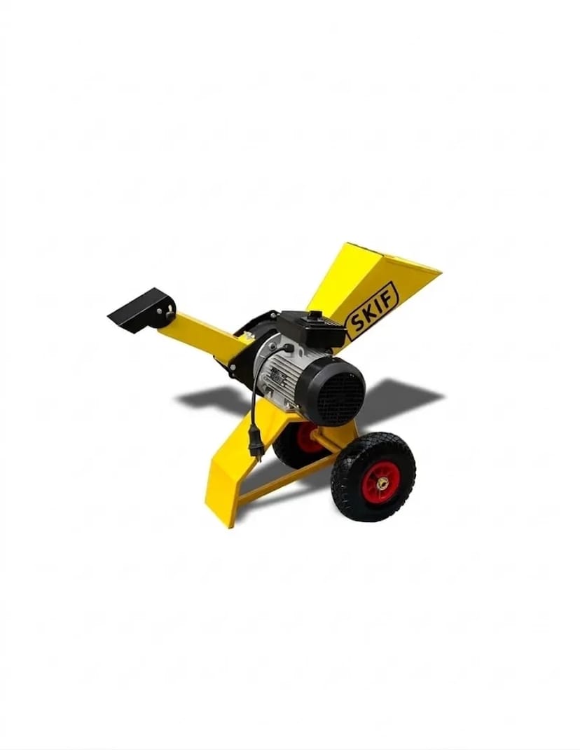 Щепоріз WSE-4180 електричний подрібнювач гілок 2.2 кВт