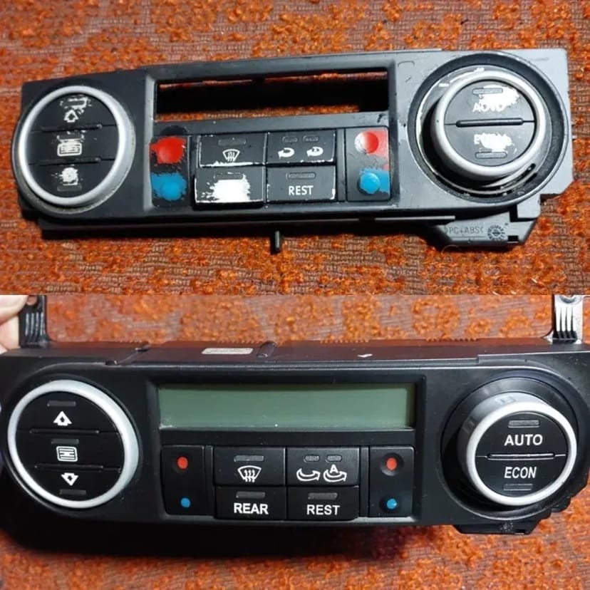 Відновлення, кнопок клімат-контролю volkswagen multivan