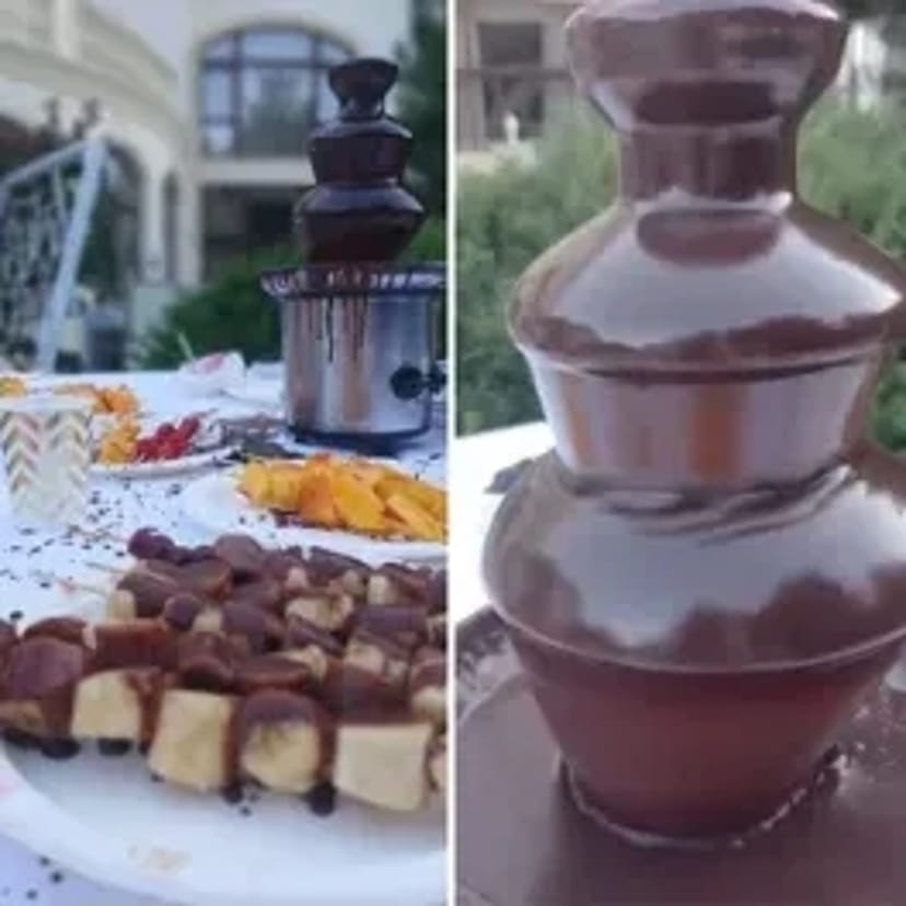 Шоколадний фонтан.