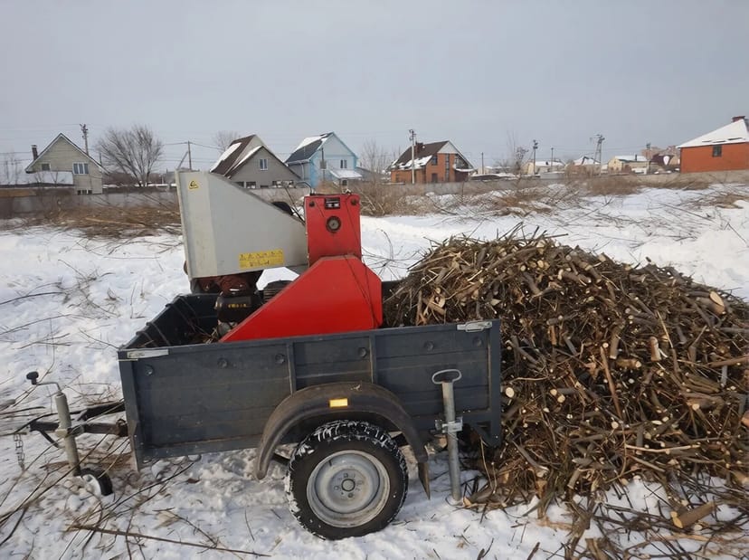 Подрібнювач гілок (дробарка) — Швидке очищення ділянки!