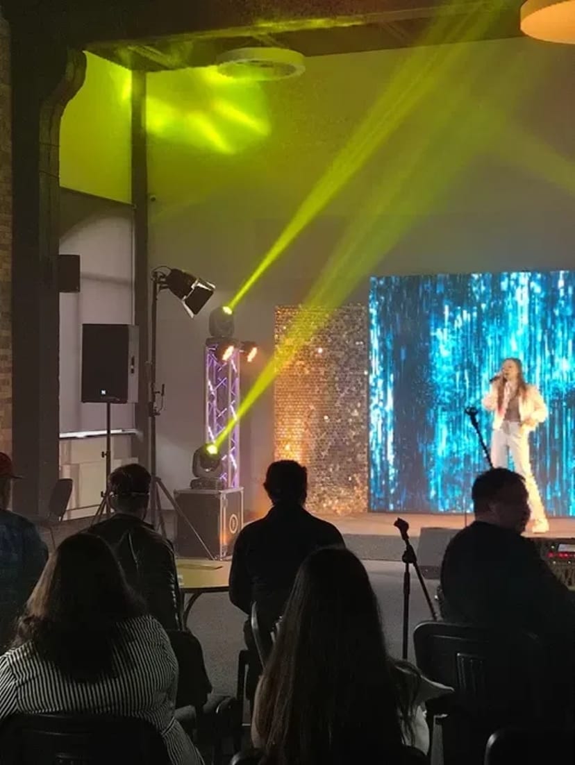 Звук світло сцена лед екран Буковель
