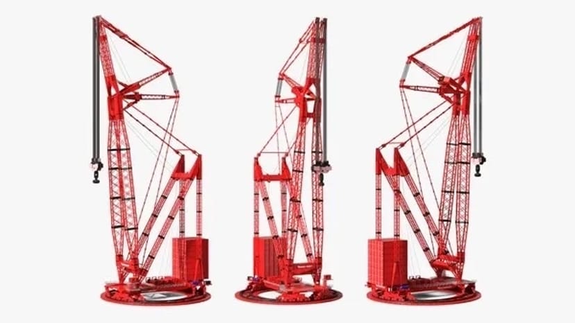 Кільцевий кран MAMMOET PTC 200