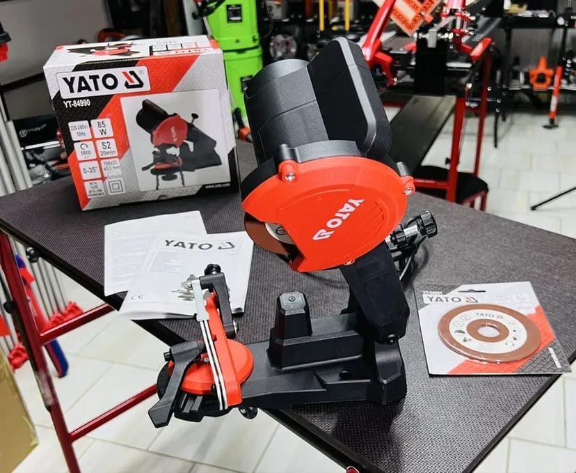 Верстат для заточування ланцюгів Yato Польща + запасний диск