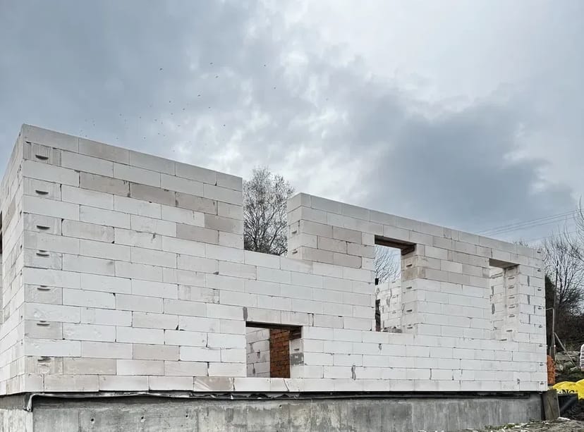 Мурування стін з газоблоку та піноблоки армування кладки