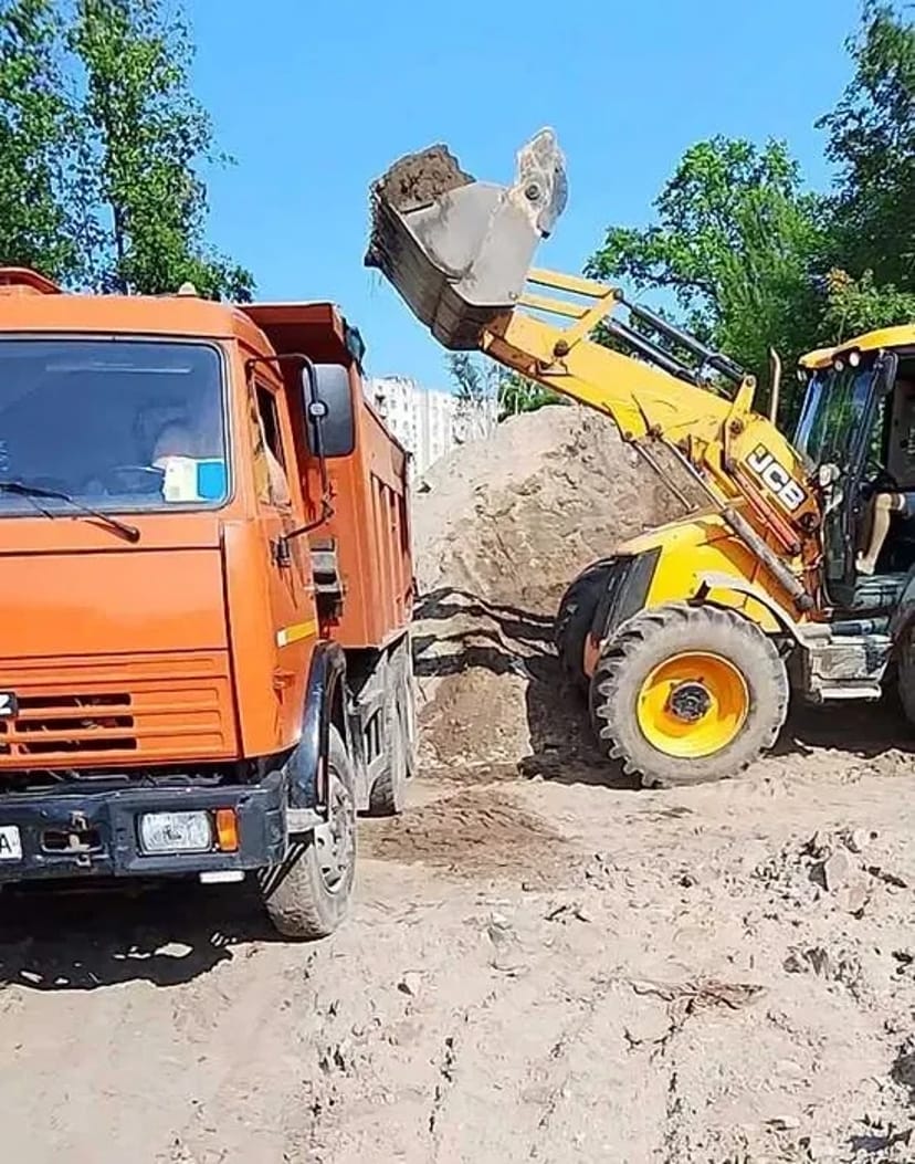 Самоскид 5–30 т | Щебінь, пісок, чорнозем | Доставка Ірпінь–Буча
