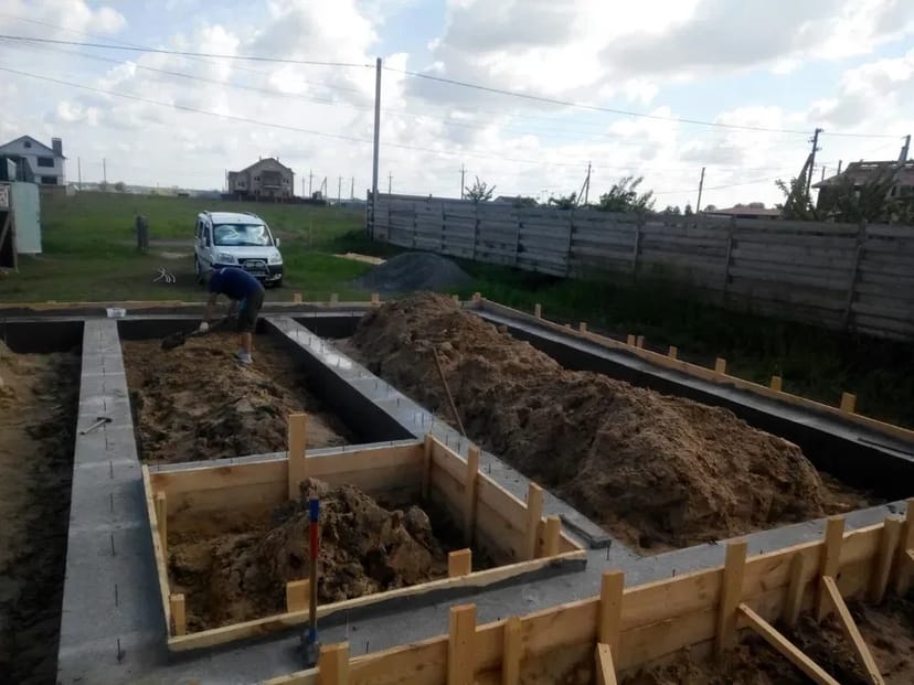 Бетонні роботи. Фундаменти. Монолітні роботи.