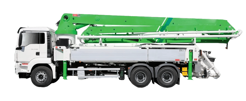 Автобетононасос довжина автостріли 37 м. (90-150 м3/год), Мін. замовлення: 2 години роботи.