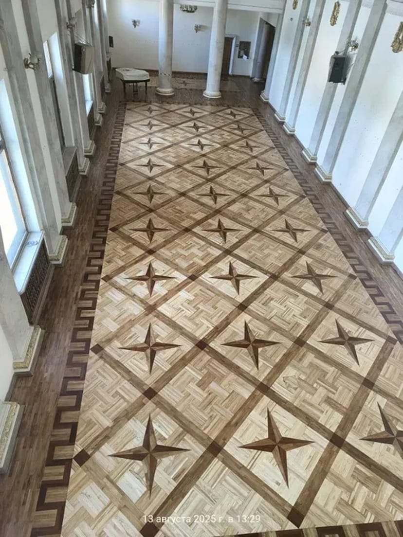 Циклування, шліфування паркету, дошки. Зняття фарби. Паркетні роботи