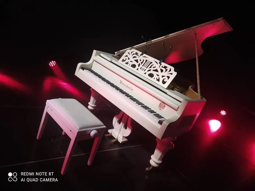 Білий рояль Bosendorfer-yamaha-Hofmann