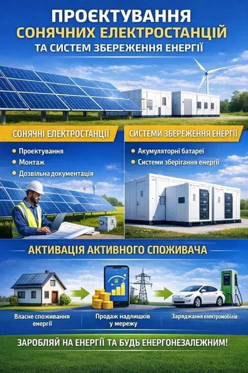 Активний споживач, проєктування та документальне оформлення