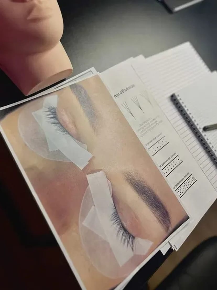 Навчання нарощування вій . Підвищення кваліфікації – великі обсяги.