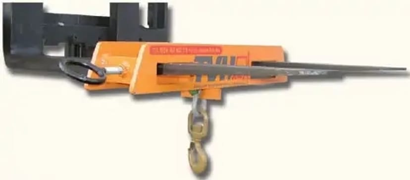 Гак з кріпленням на вила навантажувача