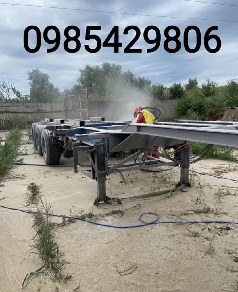 Піскоструминна, обробка, антикорозійне фарбування металу.