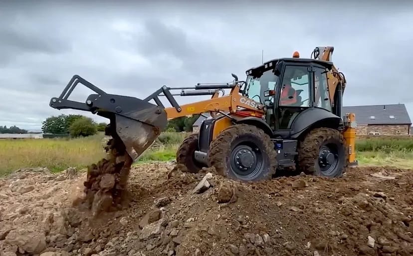 Послуги екскаватора-навантажувача