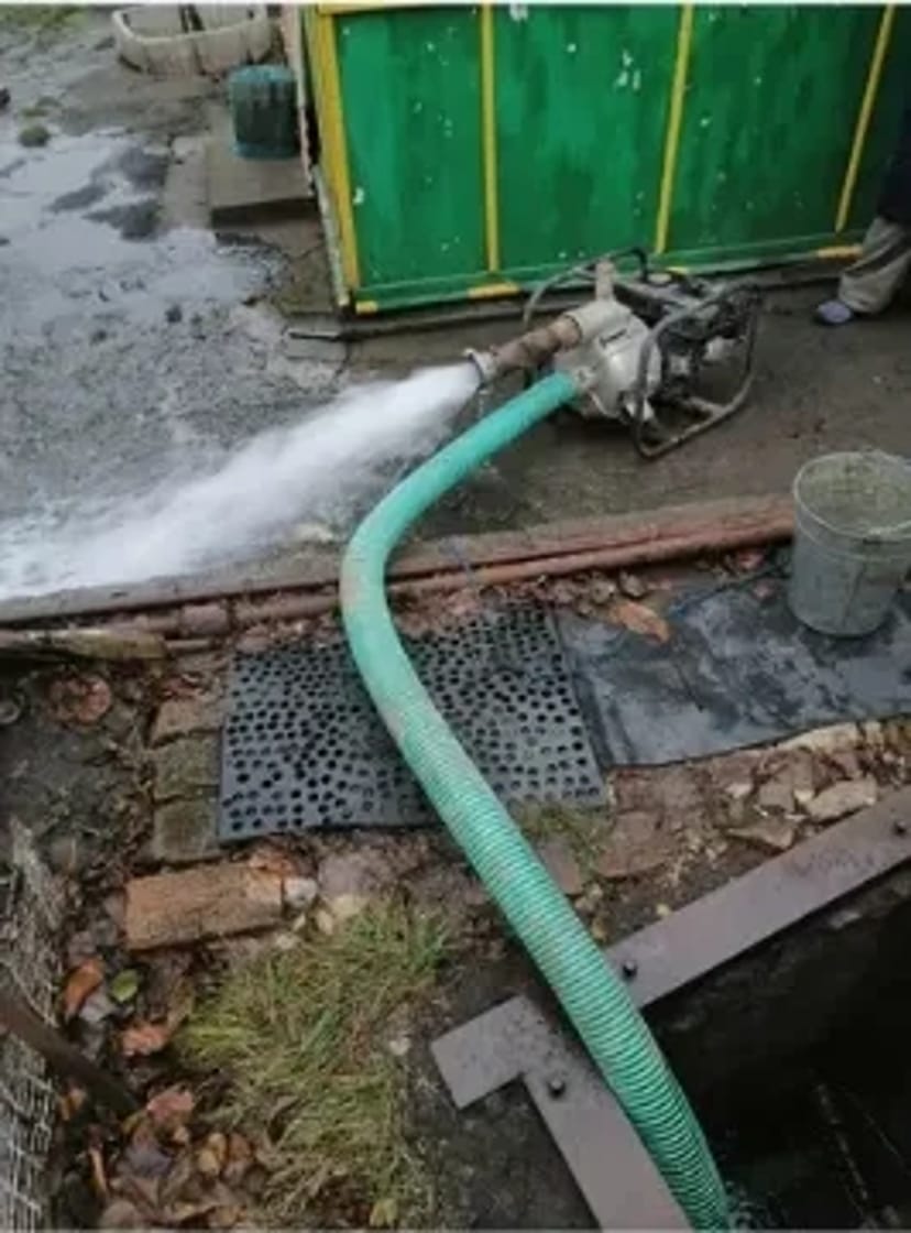 Откачка затопленых колодцев ремонт водопровода