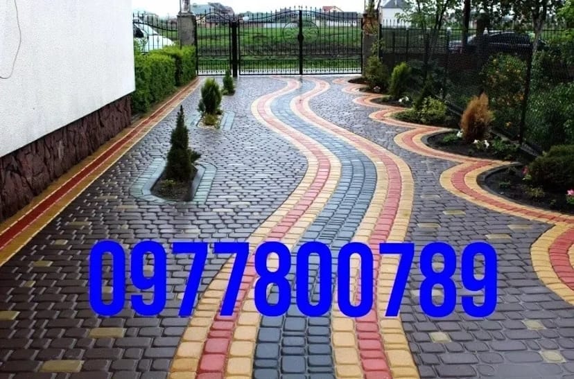 Укладання тротуарної плитки та бруківки (віброплита)!