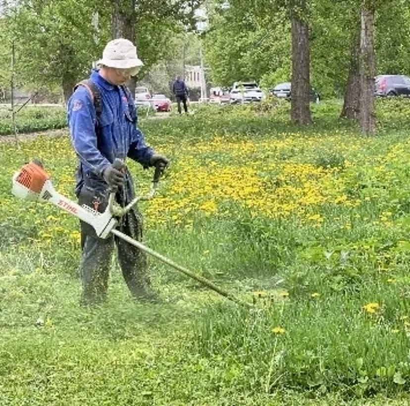 Покіс трави будь-якої складності