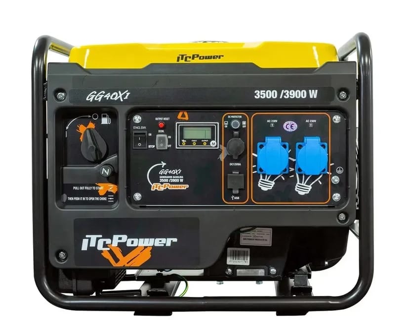 Генератор ITC Power GG40Xi 3.5кВт. Тихий та потужний.