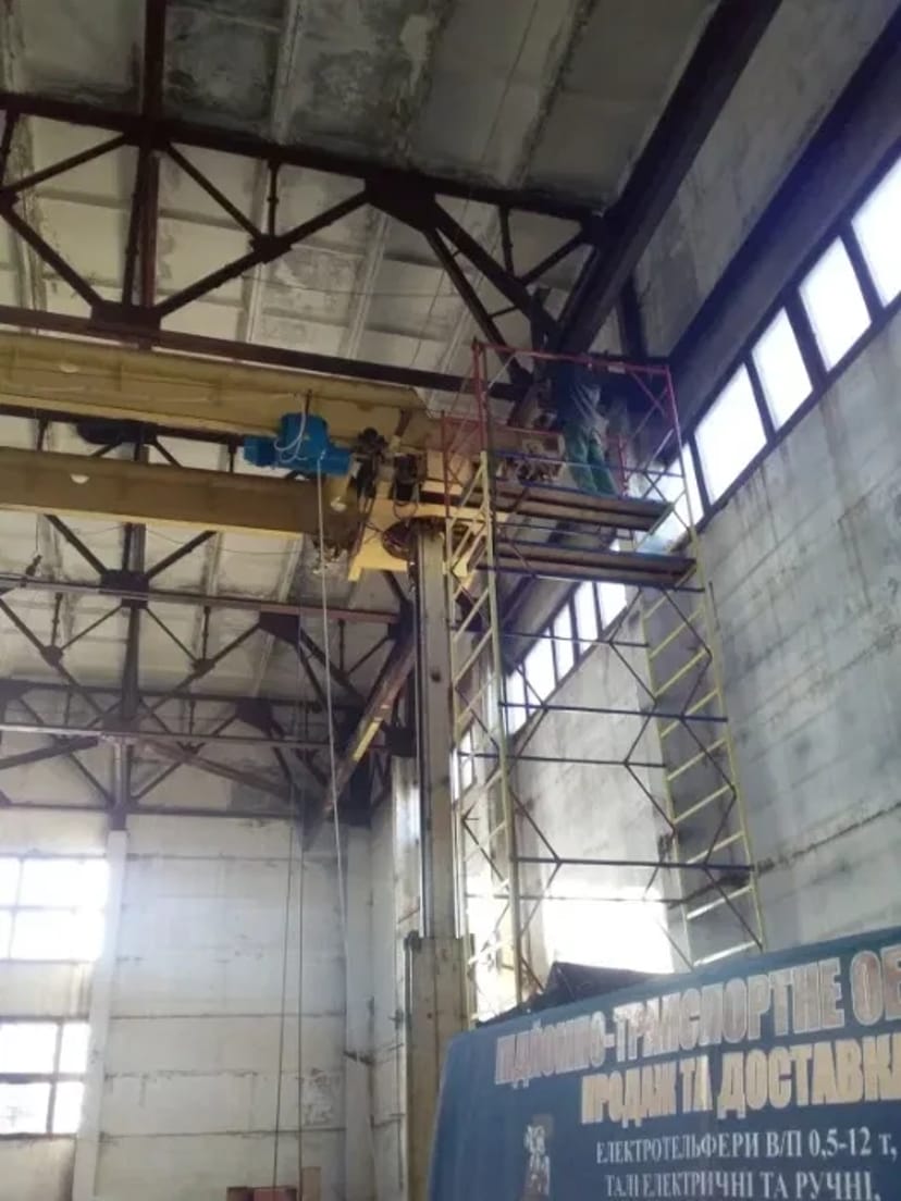 Техобслуговування кран-балки, крана мостового, тельфера, талі до 5 т