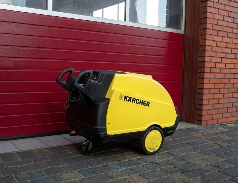 Апарат високого тиску Kärcher серії HDS з підігрівом води