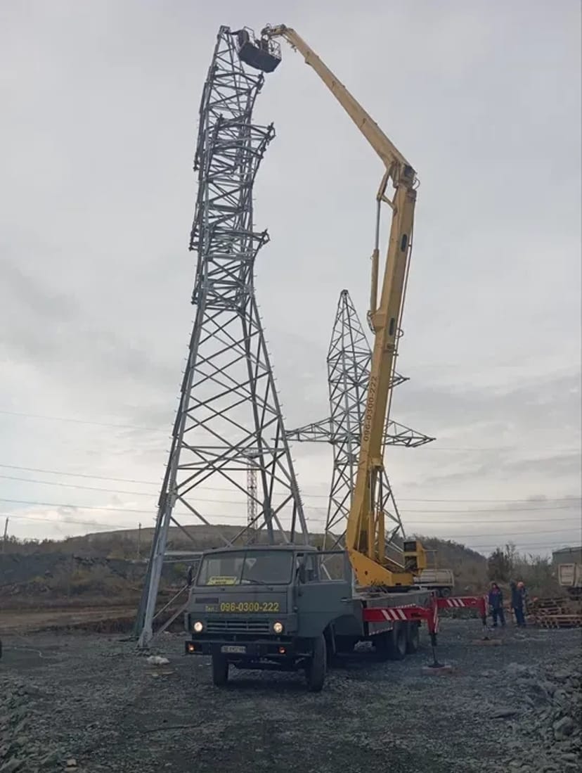 Автовишка від 15 до 45 метрів.