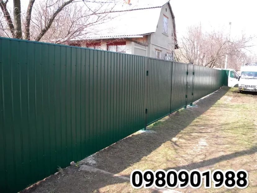 Установка парканів будь-яких видів - якісно та за доступною ціною!