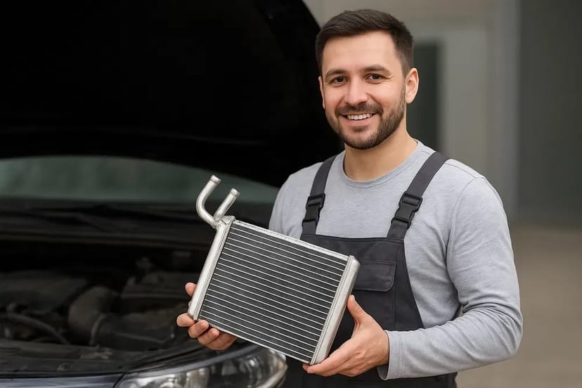 Заміна радіаторів пічки автомобілів швидко та якісно