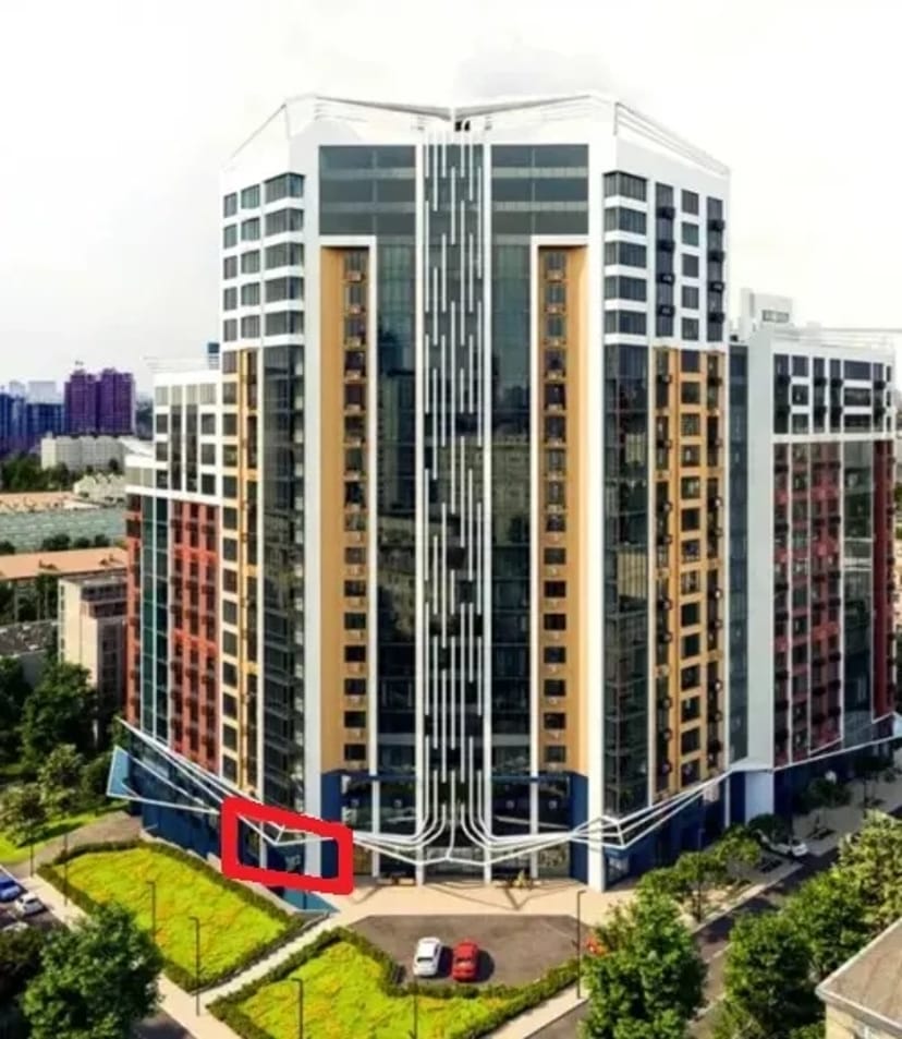 Фасадне приміщення 111 м2 в ЖК Лук'янівський каскад