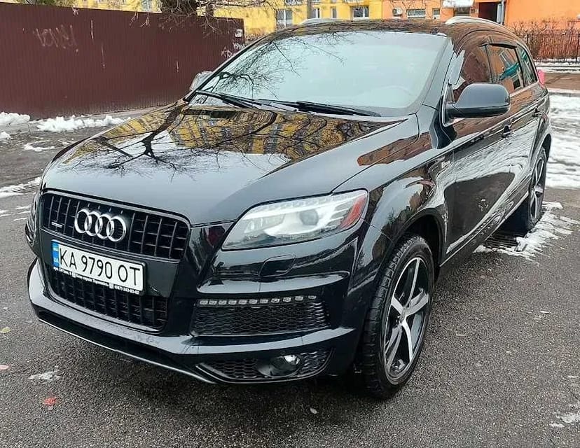 AUDI Q7 2013г 3.0Т АКПП ГАЗ Без залог 155$/6450гр.тиж з викупом