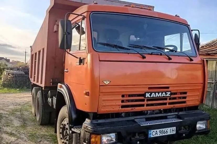 КамАЗ самоскид 15 т — швидка подача