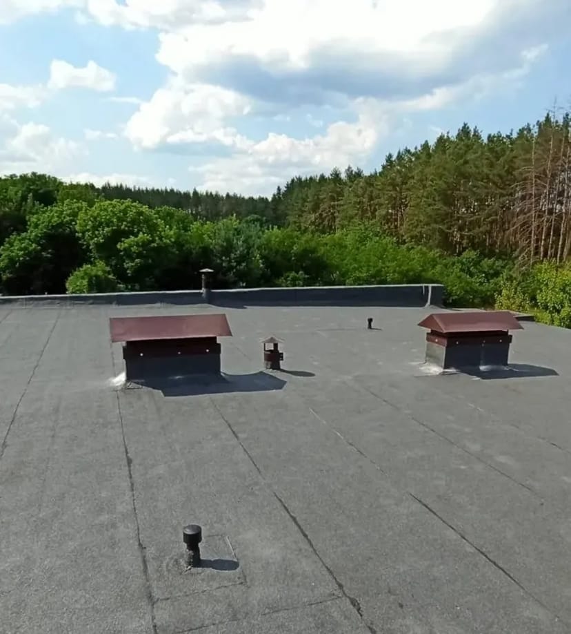 Ремонт покрівлі дахів ОСББ та ЖБК євро-руберойдом