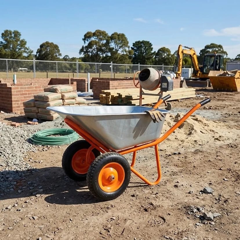 Тачка універсальна садова будівельна 200 кг