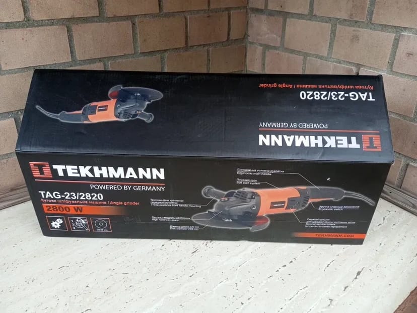 УШМ Болгарка 230 Tekhmann TAG-23/2820